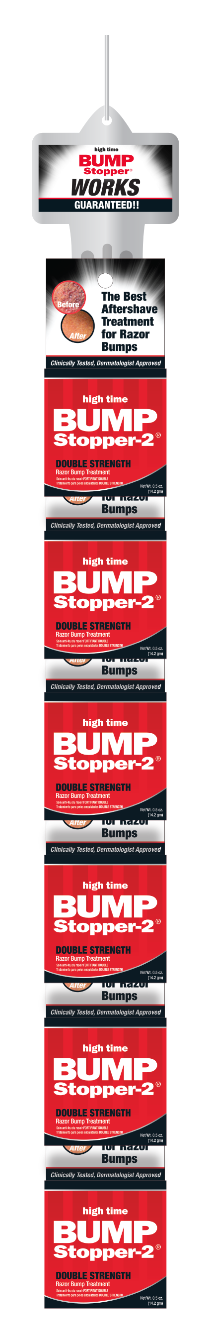 Bump Stopper-2 Double Strength Clip Strip